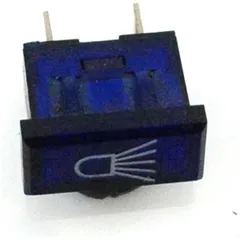 Control lamp 25mm 12,5mm 12 Volt for Hercules K 50 Ultra, Zündapp, Kreidler, Puch MG00081415