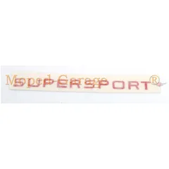 Aufkleber Rot 92x7mm für Zündapp, KS 50 Super Sport MG00083112