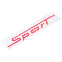 Aufkleber Sport 90x16mm rot für Zündapp KS 50, Sport Combinette MG00083113