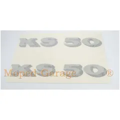 Aufkleber Satz 155mm x 22mm für Zündapp KS 50, Super Sport Typ 517 MG00083120