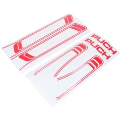 Aufkleber Satz Tank Rahmen rot für Puch Maxi, S, N MG00083139