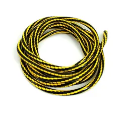 Cable cover length 200cm for cables of approx. 5-8mm diameter color black/yellow MG00083212