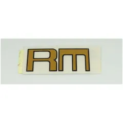 Tankaufkleber Gold Schwarz 45mm x 20mm für Kreidler, Florett MG00083246