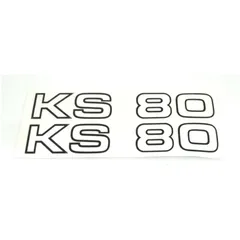 Sticker set side cover for Zündapp KS 80 MG00083275
