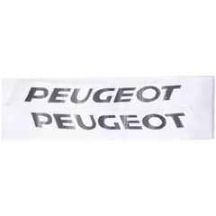 Aufkleber Schwarz 310mm x 30mm für Peugeot Mofa, Moped MG00083316