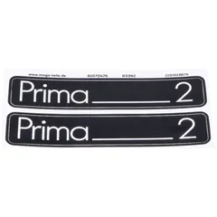 Aufkleber Satz MOGA 2 Stück 105mm x 21mm für Hercules Prima MG00083392