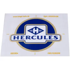 Aufkleber Tank Dekor Schriftzug für Hercules K 125, 180 BW MG00083406