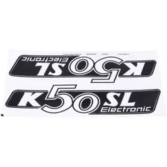 Aufkleber Satz MOGA 2 Stück 160mm x 40mm für Hercules K 50 SL Electronic MG00083412