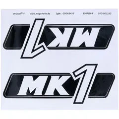 Aufkleber Satz MK1 MOGA 45x110mm für Hercules MK 1 MG00083426