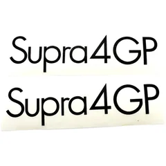Aufkleber Satz MOGA 2 Stück Breit 195mm Hoch 38mm für Hercules Supra 4 GP MG00083432