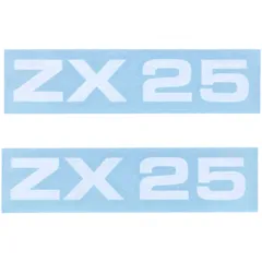 Aufkleber Satz MOGA 2 Teile Breite 95mm Höhe 17mm für Zündapp ZX 25 MG00083435