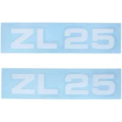 Aufkleber Satz MOGA 2 Teile Breite 95mm Höhe 17mm für Zündapp ZL 25 MG00083438