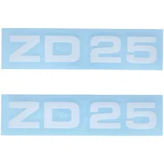 Aufkleber Satz MOGA 2 Teile Breite ca 95mm Höhe 17mm für Zündapp ZD 25 Mofa MG00083442