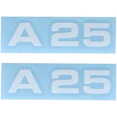 Aufkleber Satz MOGA 2 teilig Breit 74mm Hoch 17mm für Mofa Mokick MG00083446