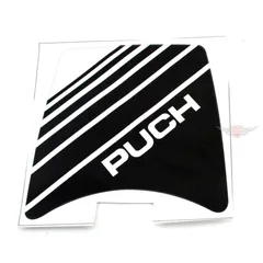 Headlight sticker height 105mm width 120mm color black white for Puch Maxi MG00083453
