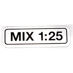 Aufkleber Tank MIX 1:25 37x12mm für Mofa, Moped, Mokick MG00083486