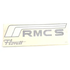 Seitendeckelaufkleber Florett 1 Stück Maße Hoch ca. 64mm breit 200mm für Kreidler RMC-S MG00083502