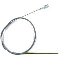 Brake cable rear wheel 125 cm gray for Lohner, 125cc scooter MG00084712