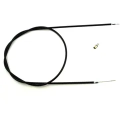 Gaszug Schwarz MOGA Aussen Hülle Länge 1160mm Innenzug 1240mm Farbe für Mofa Moped MG00084975