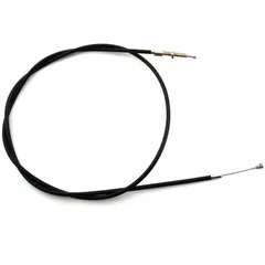 Brake cable front wheel MOGA outer cover length approx. 1100mm inner cable 1205mm color black for moped moped MG00084978