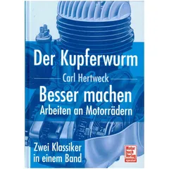 Buch Kupferwurm 750 Seiten 17 x 24 cm für Motorräder MG00086224