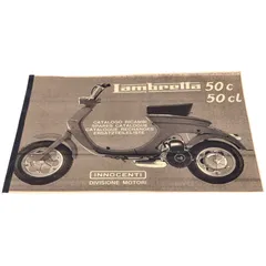 Ersatzteilliste Katalog für Innocenti Lambretta 50 C CL MG00086316