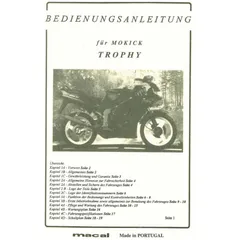 Bedienungsanleitung Macal für Mofa Mokick MG00086392