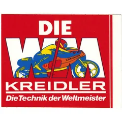Aufkleber WM Breit ca. 100mm hoch 85mm für Mofa Mokick MG00086508