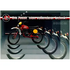 Prospekt Garelli DIN A4 für Enduro 80 MG00086573