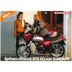 Prospekt Spitzen-Mokick DIN A4 2Seiten in Farbe für GTS 50 MG00086613