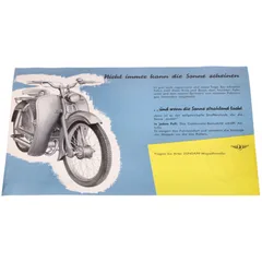 Original Flyer/Prospekt A5 in Deutsch für Zündapp Combinette MG00086635