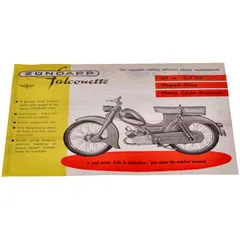 Original Flyer/Prospekt A5 in Englisch für Zündapp Falconette 2,3PS MG00086636