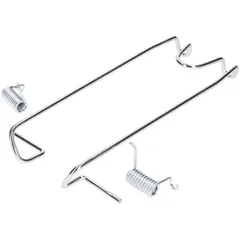 Chrome luggage rack with 2 springs for Kreidler Flory, MF, MP, moped moped MG00087111