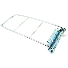 Gepäckträgerbügel Metall Silber für Zündapp ZR 10, 20, 30, ZB 22, ZX 25, ZA 40, ZL ZS ZD X A Mofa, Moped, Mokick MG00087126