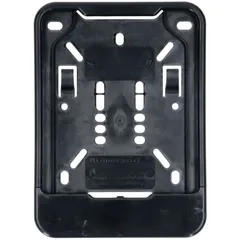 Wechselunterlage Kennzeichen Schwarz Kunststoff für Mofa, Moped, Mokick MG00087145