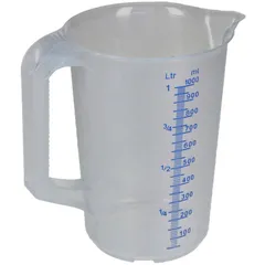 Messbecher Kunststoff transparent 1000ml MG00088505