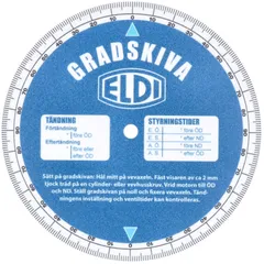 Gradscheibe ELDI Schwedisch MG00088559