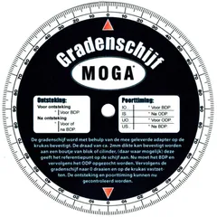 Gradscheibe MOGA 120mm diameter Dutch for Zündapp, Kreidler, Hercules, Puch, Miele, DKW, KTM, Rixe, Mofa, Moped, Mokick MG000885