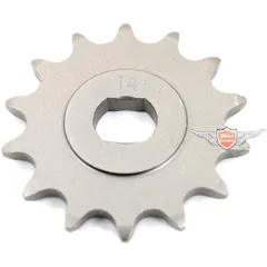 Sprocket reinforced 14 teeth for Hercules Prima 1, 2, 3, 4, 5, 6, M, KTM, DKW 504, 505/1A, 505/1 BX, 505/IC, 506, MK, Sachs 50/3