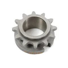 Pinion steel 12 teeth 28mm inner diameter 24mm total width 4.5mm pinion width for Peugeot, 103 MVL, ML, MLS, LVS, moped, moped M