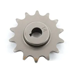 Sprocket reinforced 14 teeth 13mm shaft for Sachs, Hercules, Miele, KTM, Göricke, Gritzner, DKW MG00091215
