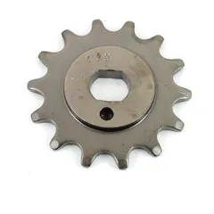 Pinion Esjot steel 17 teeth 15x12mm for Kreidler Florett Eiertank type K54/0M, LF LH K54/32 D, 3 speed Mokick, Mustang Enduro, F