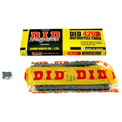 Kette DID 420 112 Glieder Verstärkt für Yamaha DT 50 MX, RD Honda MCX 80 S MG00092266