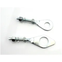 Kettenspanner Satz Stahl Silber für Honda, CD 50, C 65, 70, 90, 100, 102, CM 91 MG00093237