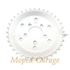 Reinforced sprocket 36 teeth for Puch Imola, Ranger 3 G, Monza 4 S, L, S Mokick MG00094158