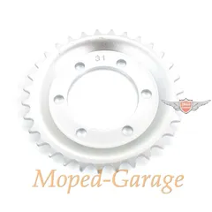 Kettenrad 31 Zähne Silber für Zündapp, Roller R 50 Typ 561 MG00094165