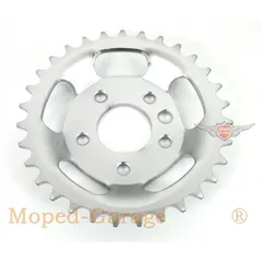 Kettenrad 31 Zähne Silber für Puch, DS 50 MG00094184