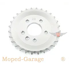 Kettenrad Stahl 28 Zähne für Puch MV, VS, MS 50 MG00094187