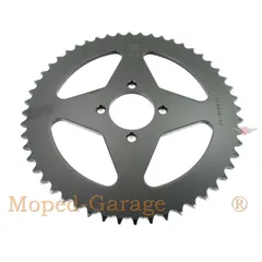 Kettenrad Verstärkt 52 Zähne 44mm Innenloch für Yamaha, DT 50 M, MX, RD FS 1 DX, TY 80 GT 80, TZR MG00094197