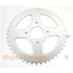 Kettenrad Presto Aluminium 45 Zähne 4 Loch für Hercules Prima 1, 2, 3, 4, 5, 6, MP MF M HR Hobby Rider, P MX SX, Optima Pronto,